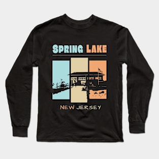 Vintage Spring Lake, New Jersey Gift Long Sleeve T-Shirt